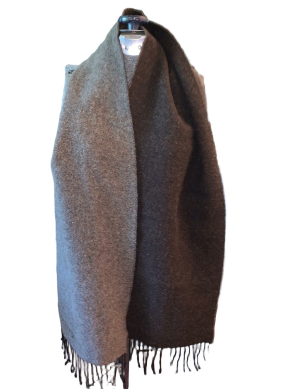Women's Unbranded Scarf & Wrap, One Size, Brown & Gray